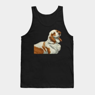 Elegant Brown Welsh Springer Spaniel Dog Tank Top